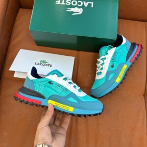 Мъжки спортни обувки в тюркоазено с модерен дизайн- Turquoise
